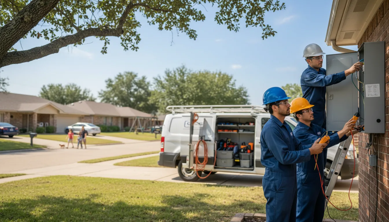 Certified electrician providing emergency electrical services in Icard, NC